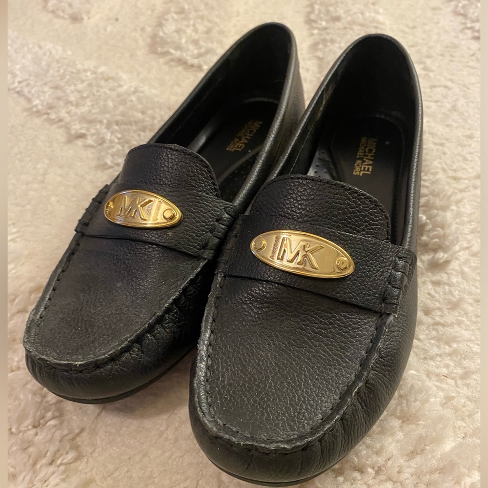 Michael Kors Black Loafers